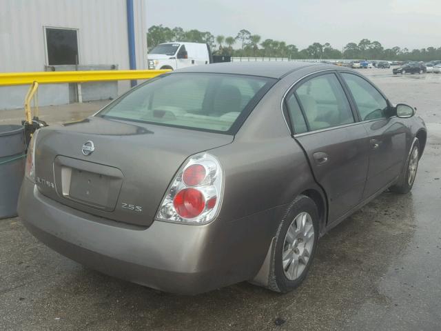 1N4AL11D26C240506 - 2006 NISSAN ALTIMA S BEIGE photo 4