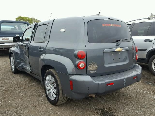 3GNDA13D78S641385 - 2008 CHEVROLET HHR LS GRAY photo 3