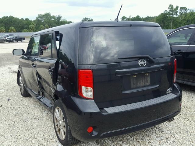 JTLZE4FEXEJ056990 - 2014 TOYOTA SCION XB შავი ფოტო 3