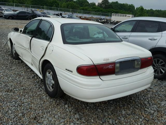 1G4HP54K91U158821 - 2001 BUICK LESABRE CU WHITE photo 3