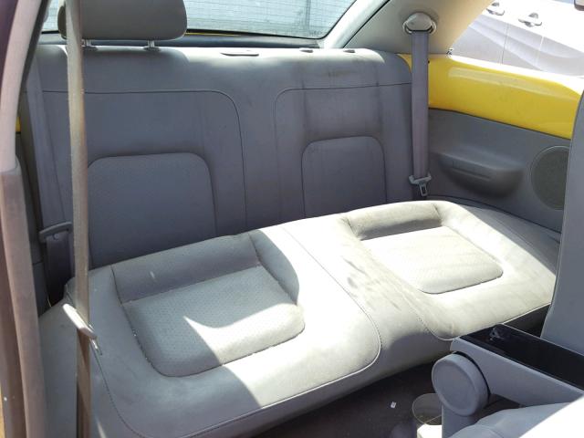 3VWCK21C33M421589 - 2003 VOLKSWAGEN NEW BEETLE 黄色 照片 6