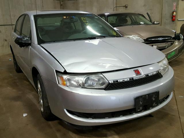 1G8AJ52F24Z111547 - 2004 SATURN ION LEVEL SILVER photo 1