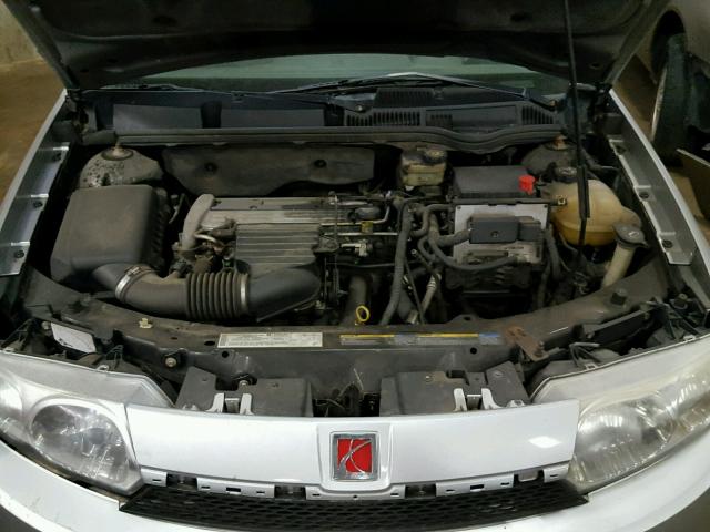 1G8AJ52F24Z111547 - 2004 SATURN ION LEVEL SILVER photo 7