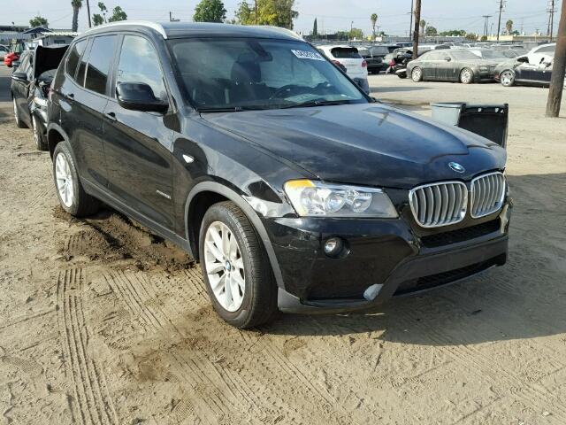 5UXWX9C5XD0A22919 - 2013 BMW X3 XDRIVE2 Czarny zdjęcie 1