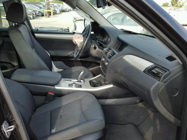 5UXWX9C5XD0A22919 - 2013 BMW X3 XDRIVE2 Czarny zdjęcie 5