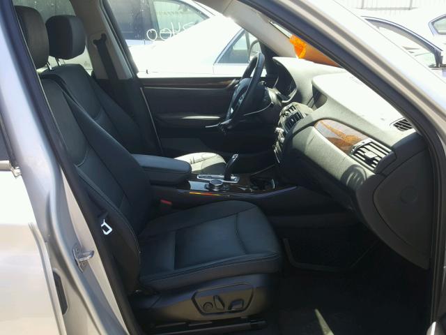 5UXWY3C57G0N86779 - 2016 BMW X3 XDRIVE2 SILVER photo 5