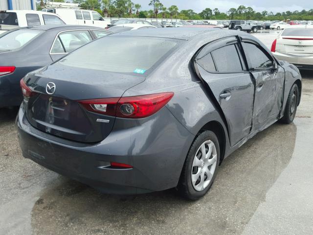 JM1BM1T74F1233006 - 2015 MAZDA 3 SV GRAY photo 4