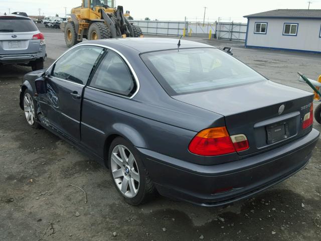 WBABM3340YJN83217 - 2000 BMW 323 CI CHARCOAL photo 3