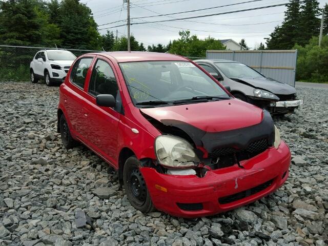 JTDKT123X40045529 - 2004 TOYOTA ECHO RED photo 1