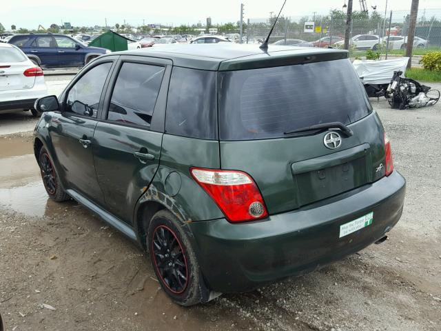 JTKKT604660155613 - 2006 TOYOTA SCION XA GREEN photo 3