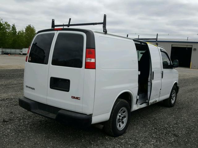 1GTS7AFX4E1141220 - 2014 GMC SAVANA G15 WHITE photo 4