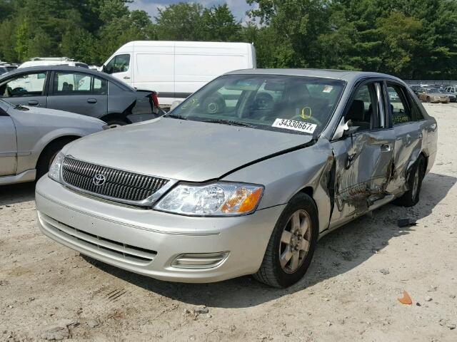 4T1BF28B91U165236 - 2001 TOYOTA AVALON SILVER photo 2