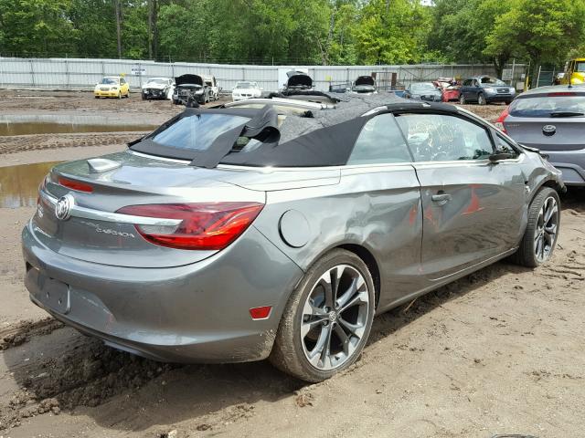 W04WH3N54HG018670 - 2017 BUICK CASCADA PR GRAY photo 4