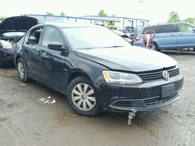 3VW2K7AJ5CM311702 - 2012 VOLKSWAGEN JETTA BASE შავი ფოტო 1