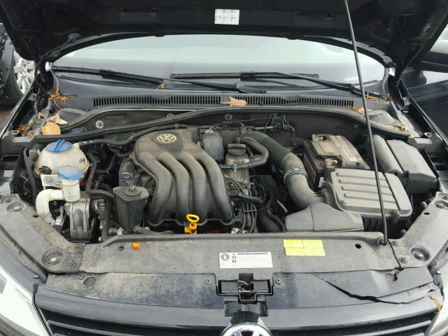 3VW2K7AJ5CM311702 - 2012 VOLKSWAGEN JETTA BASE შავი ფოტო 7