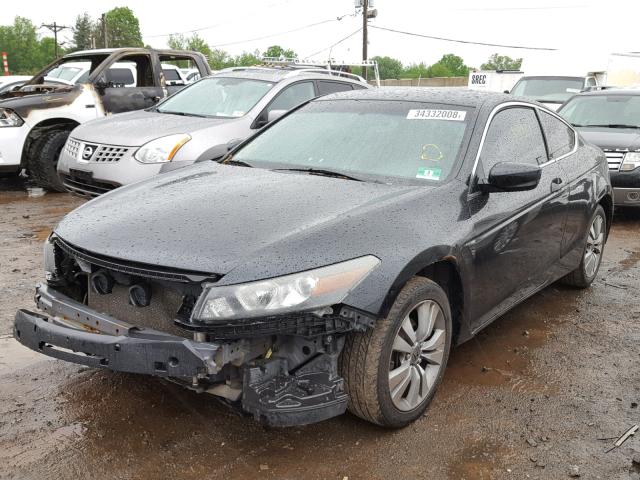 1HGCS12318A005154 - 2008 HONDA ACCORD LX- BLACK photo 2