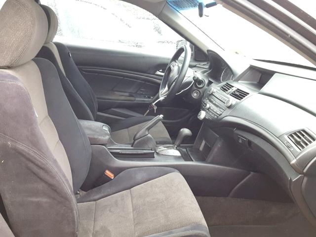 1HGCS12318A005154 - 2008 HONDA ACCORD LX- BLACK photo 5