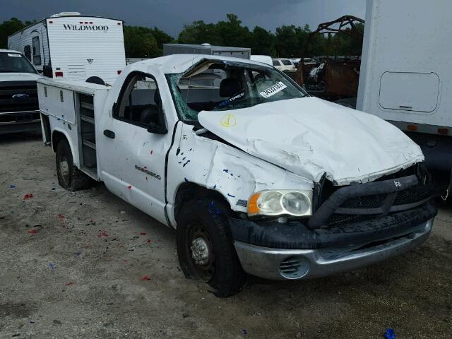 3D7KA26D33G715128 - 2003 DODGE RAM 2500 S Ağ foto 1