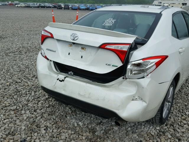 5YFBPRHE7GP421979 - 2016 TOYOTA COROLLA EC 白色 照片 9