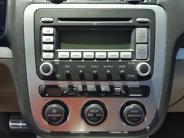 WVWDA71F07V018179 - 2007 VOLKSWAGEN EOS 2.0T S WHITE photo 9