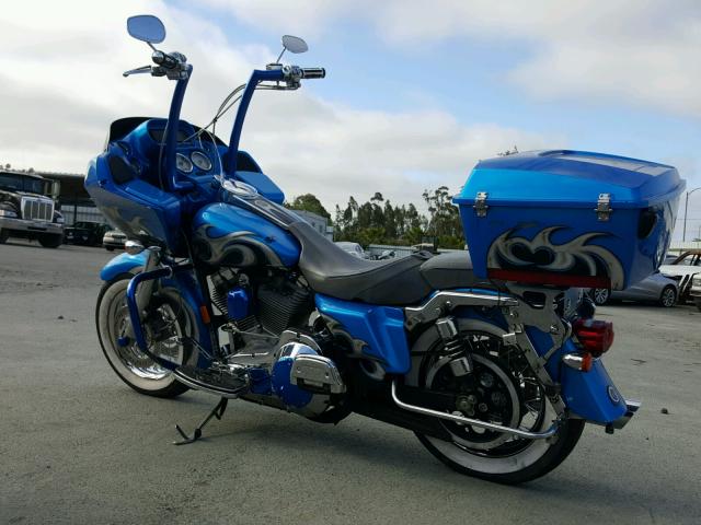 1HD1FSW336Y692960 - 2006 HARLEY-DAVIDSON FLTRI BLUE photo 3