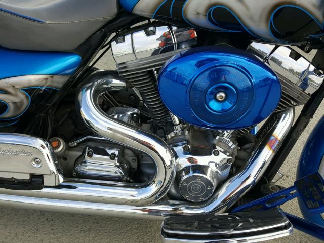 1HD1FSW336Y692960 - 2006 HARLEY-DAVIDSON FLTRI BLUE photo 7