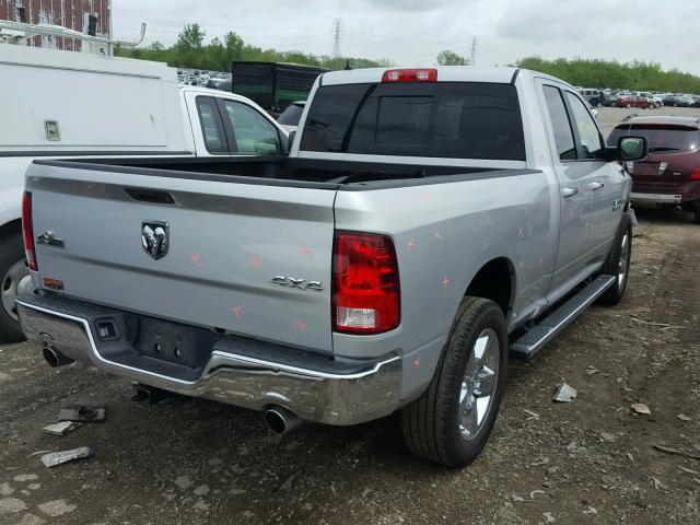 1C6RR7GT6ES328497 - 2014 RAM 1500 SLT SILVER photo 4