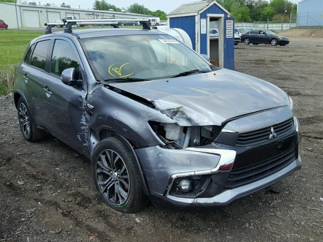 JA4AR3AU1GZ025325 - 2016 MITSUBISHI OUTLANDER GRAY photo 1