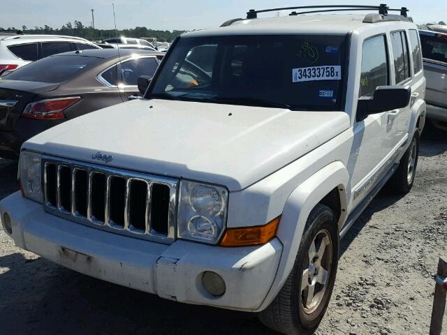 1J4RH4GK9AC113826 - 2010 JEEP COMMANDER WHITE photo 2