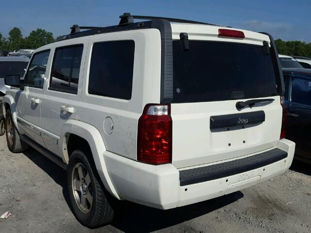 1J4RH4GK9AC113826 - 2010 JEEP COMMANDER WHITE photo 3