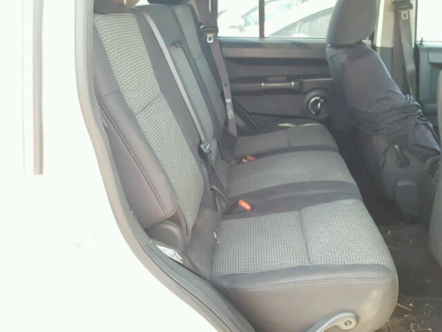 1J4RH4GK9AC113826 - 2010 JEEP COMMANDER WHITE photo 6
