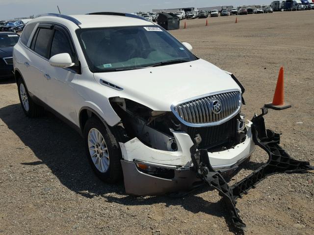 5GAKRBED6BJ162235 - 2011 BUICK ENCLAVE CX WHITE photo 1
