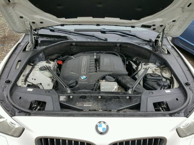 WBASP2C5XDC339552 - 2013 BMW 535 XIGT WHITE photo 7