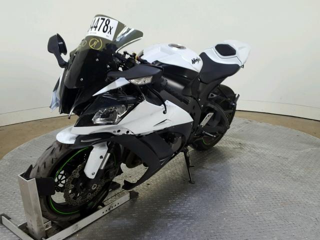 JKAZXCK17EA009316 - 2014 KAWASAKI ZX1000 K WHITE photo 4