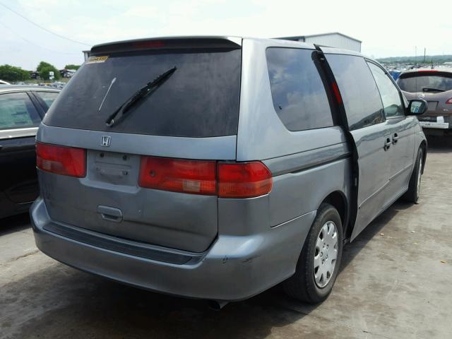 2HKRL18591H562083 - 2001 HONDA ODYSSEY LX GRAY photo 4