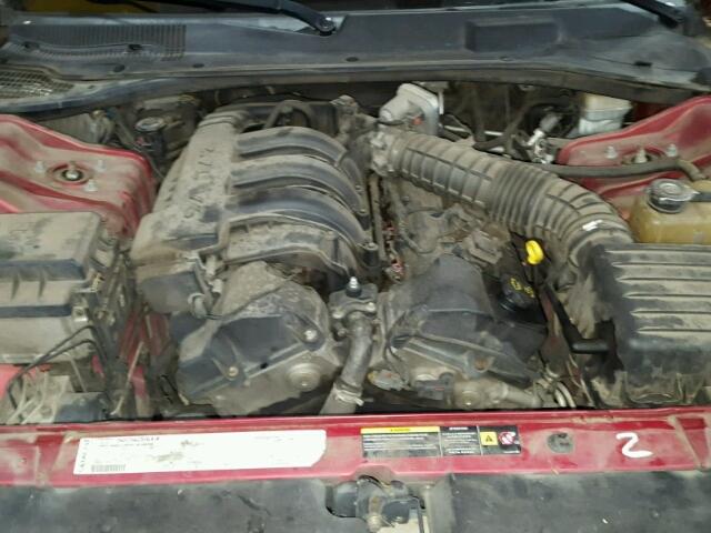 2D4FV47T16H172516 - 2006 DODGE MAGNUM SE RED photo 7