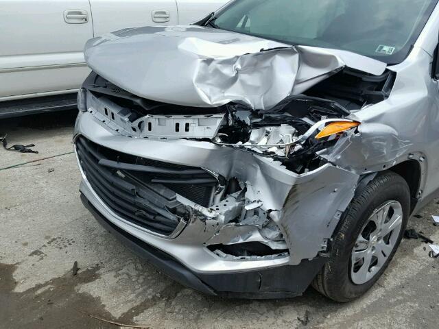 KL7CJKSB8HB071769 - 2017 CHEVROLET TRAX LS SILVER photo 9