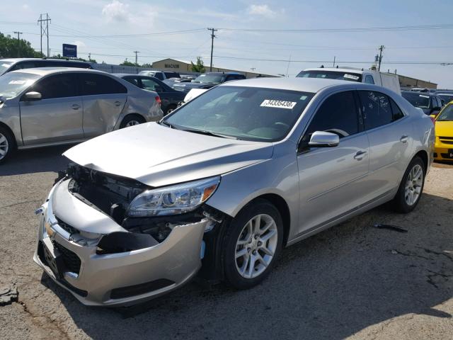 1G11C5SL0FF278444 - 2015 CHEVROLET MALIBU 1LT 银色 照片 2
