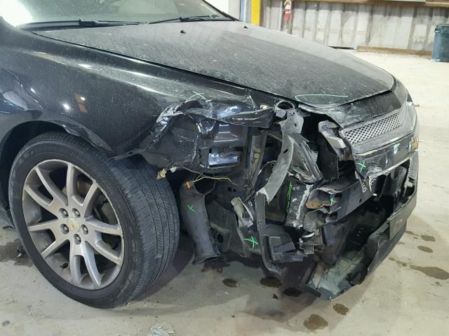 1G1ZE5E7XBF392005 - 2011 CHEVROLET MALIBU LTZ 黑色 照片 9