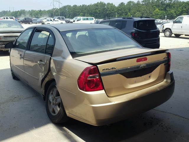 1G1ZT54835F224016 - 2005 CHEVROLET MALIBU LS BROWN photo 3