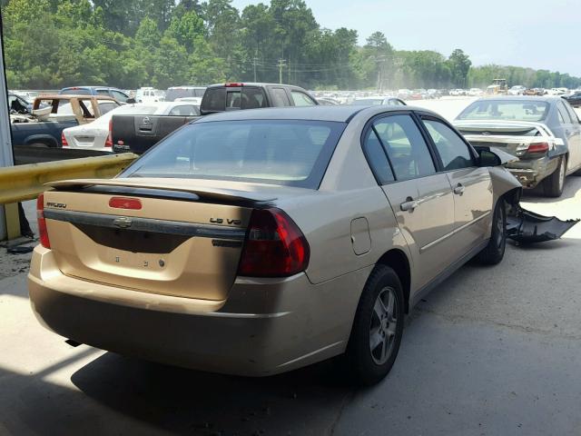 1G1ZT54835F224016 - 2005 CHEVROLET MALIBU LS BROWN photo 4