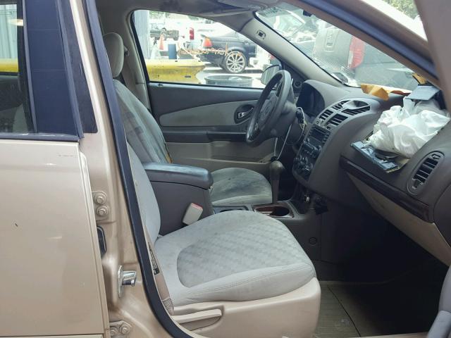 1G1ZT54835F224016 - 2005 CHEVROLET MALIBU LS BROWN photo 5