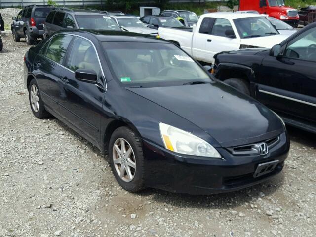 1HGCM66523A102052 - 2003 HONDA ACCORD EX BLACK photo 1