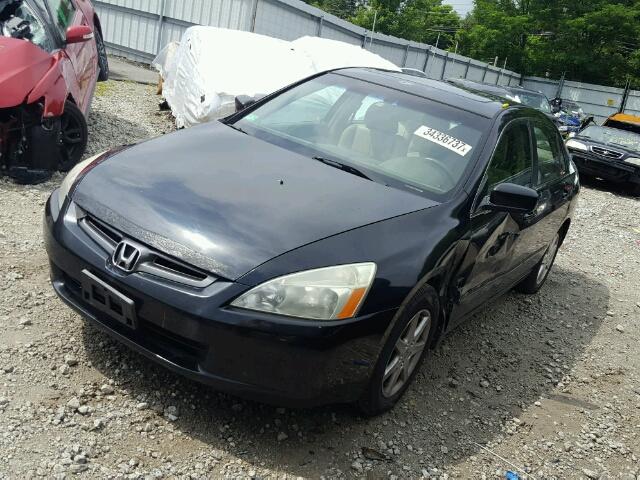 1HGCM66523A102052 - 2003 HONDA ACCORD EX BLACK photo 2