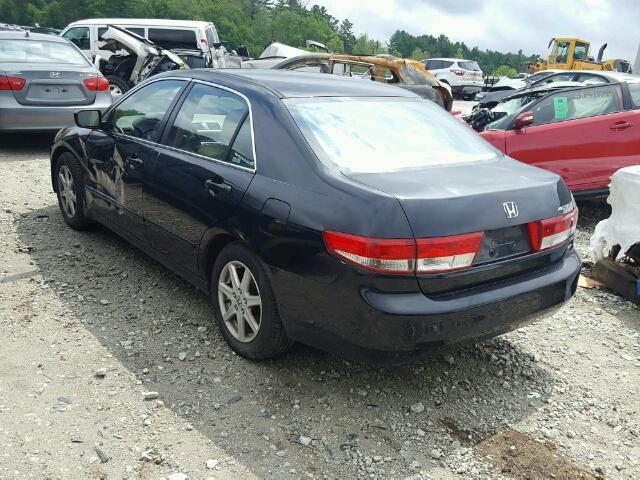 1HGCM66523A102052 - 2003 HONDA ACCORD EX BLACK photo 3