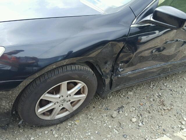 1HGCM66523A102052 - 2003 HONDA ACCORD EX BLACK photo 9