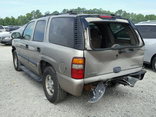 1GNEC13V83R158958 - 2003 CHEVROLET TAHOE C150 GRAY photo 3