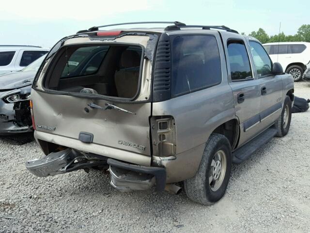 1GNEC13V83R158958 - 2003 CHEVROLET TAHOE C150 GRAY photo 4