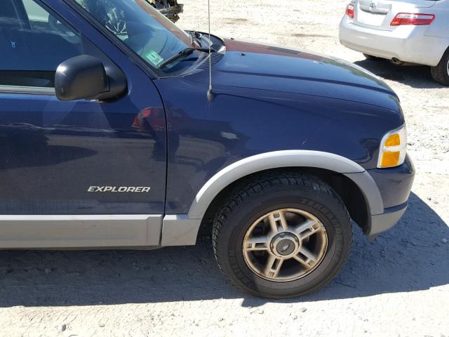 1FMZU73KX2UD30737 - 2002 FORD EXPLORER X BLUE photo 9