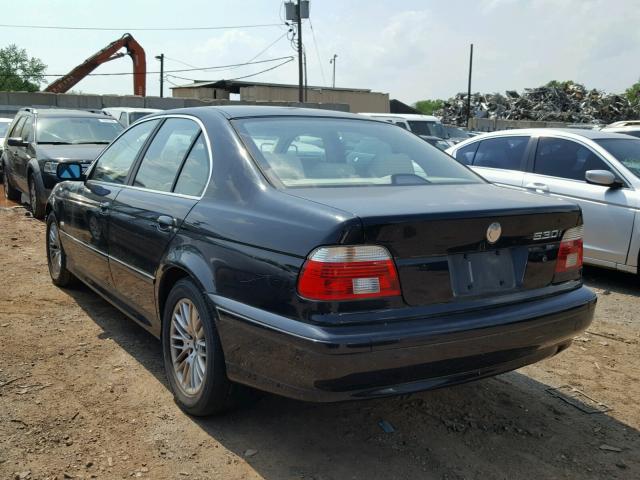 WBADT63412CH97533 - 2002 BMW 530 I AUTO BLACK photo 3